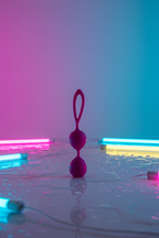 Boules de Kegel Taradiddle de Wooomy en silicone 100% ultra doux pour rééducation périnéale post-natale et ménopause