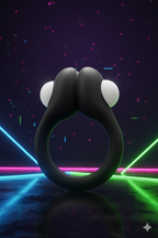  Cockring vibrant Zippy Wooomy silicone ABS bullet amovible extensible IPX5 érection prolongée sensations partagées