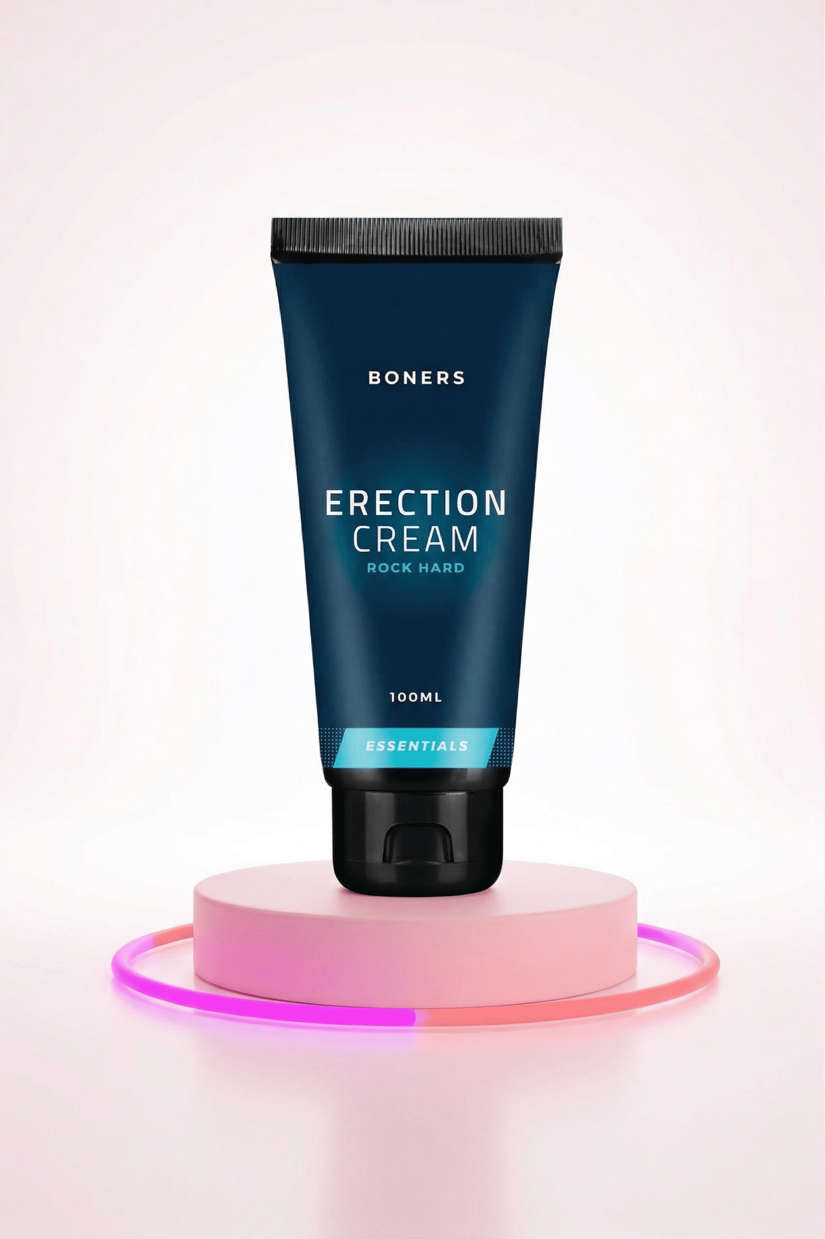 Crème érection Boners Erection Cream ginkgo biloba fenugrec aloe vera arnica huile amande douce beurre karité 100 ml tube