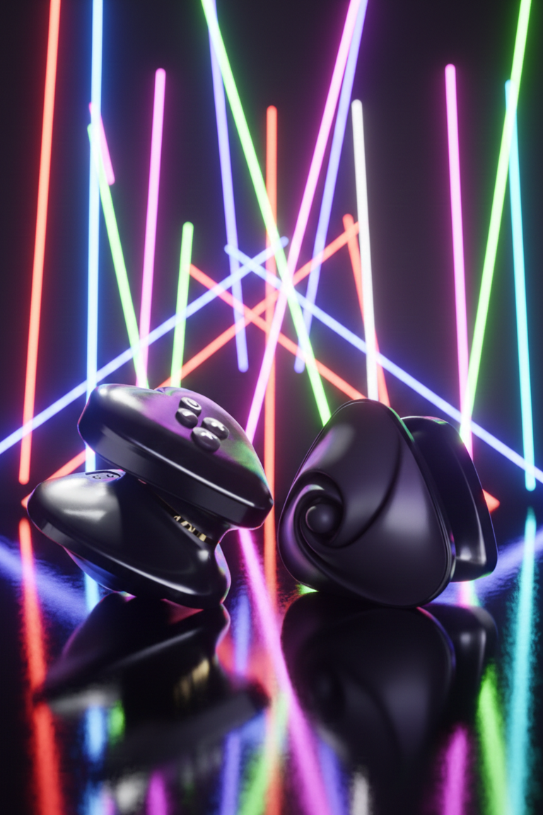 Doigt vibrant électro-stimulateur Heart's Desire Mystim silicone doux forme cœur 8 modes vibration 5 programmes e-stim rechargeable étanche fabriqué Allemagne