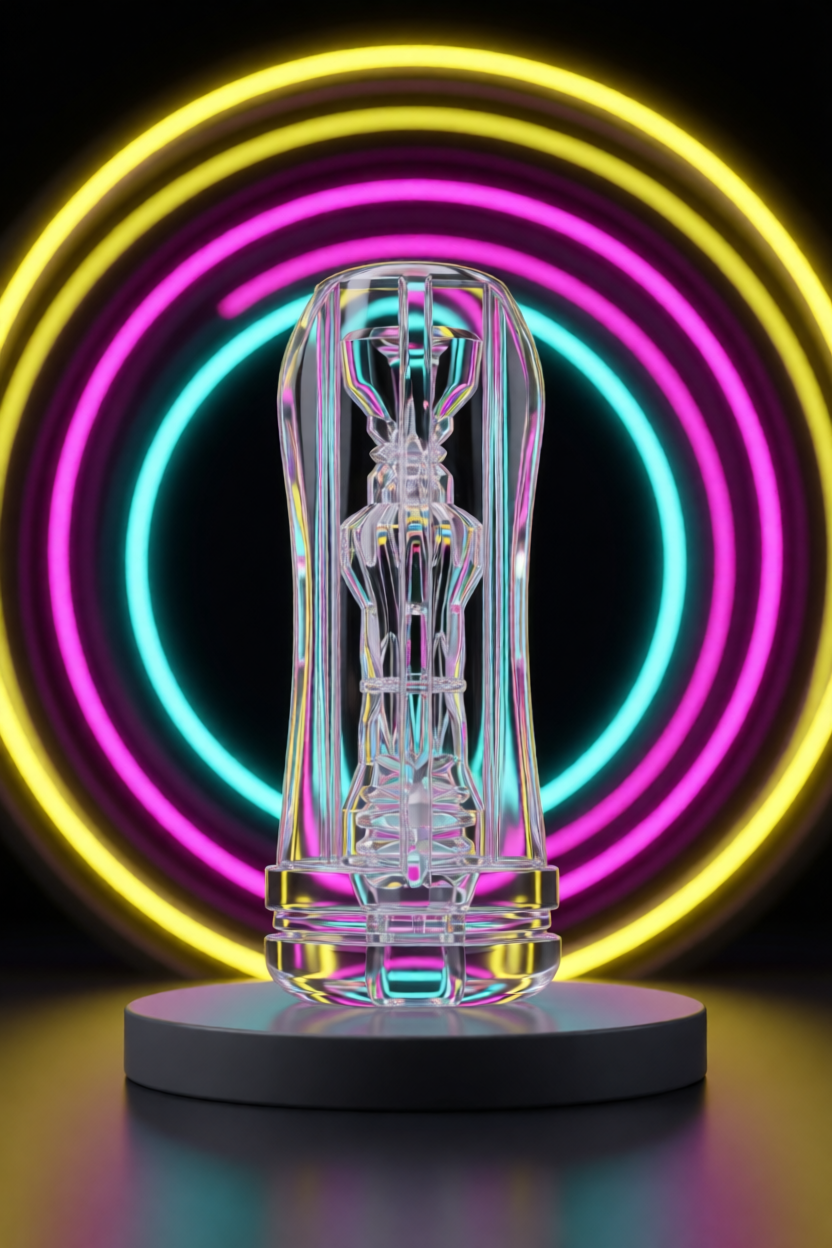 Gaine de masturbation transparente Multi Sensation Deep Blow Dorcel zones étroites larges IPX7
