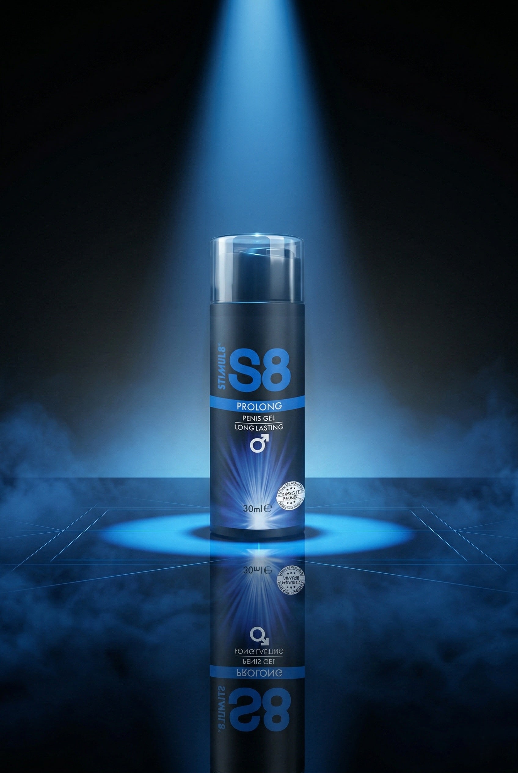 Gel prolongateur érection retardant S8 Prolong Penis Gel Stimul8 laureth-9 menthyl lactate panthénol 30 ml sans parabènes fabriqué Allemagne