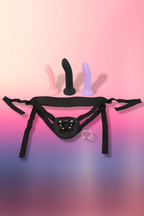 Gode Ceinture avec 3 Dildos Inclus