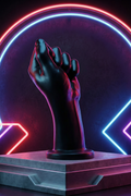 Gode géant fist-fucking poing fermé Fist Corps BUTTR PVC souple sans phtalates ventouse 22 cm diamètre 5,7-8,6 cm 0,7 kg fisting