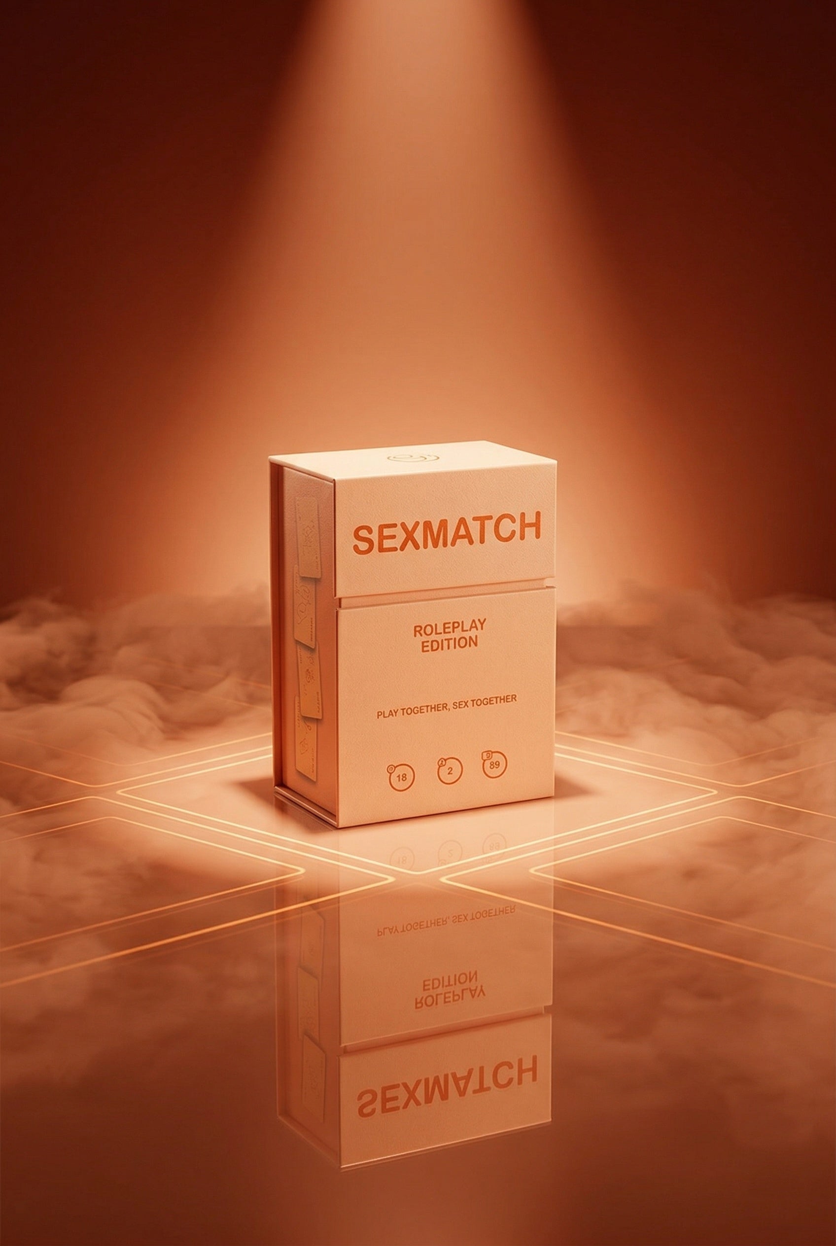 Jeu cartes coquin couples Sexmatch Roleplay Edition Secret Play 89 cartes défis récompenses jeux de rôle +18 ans