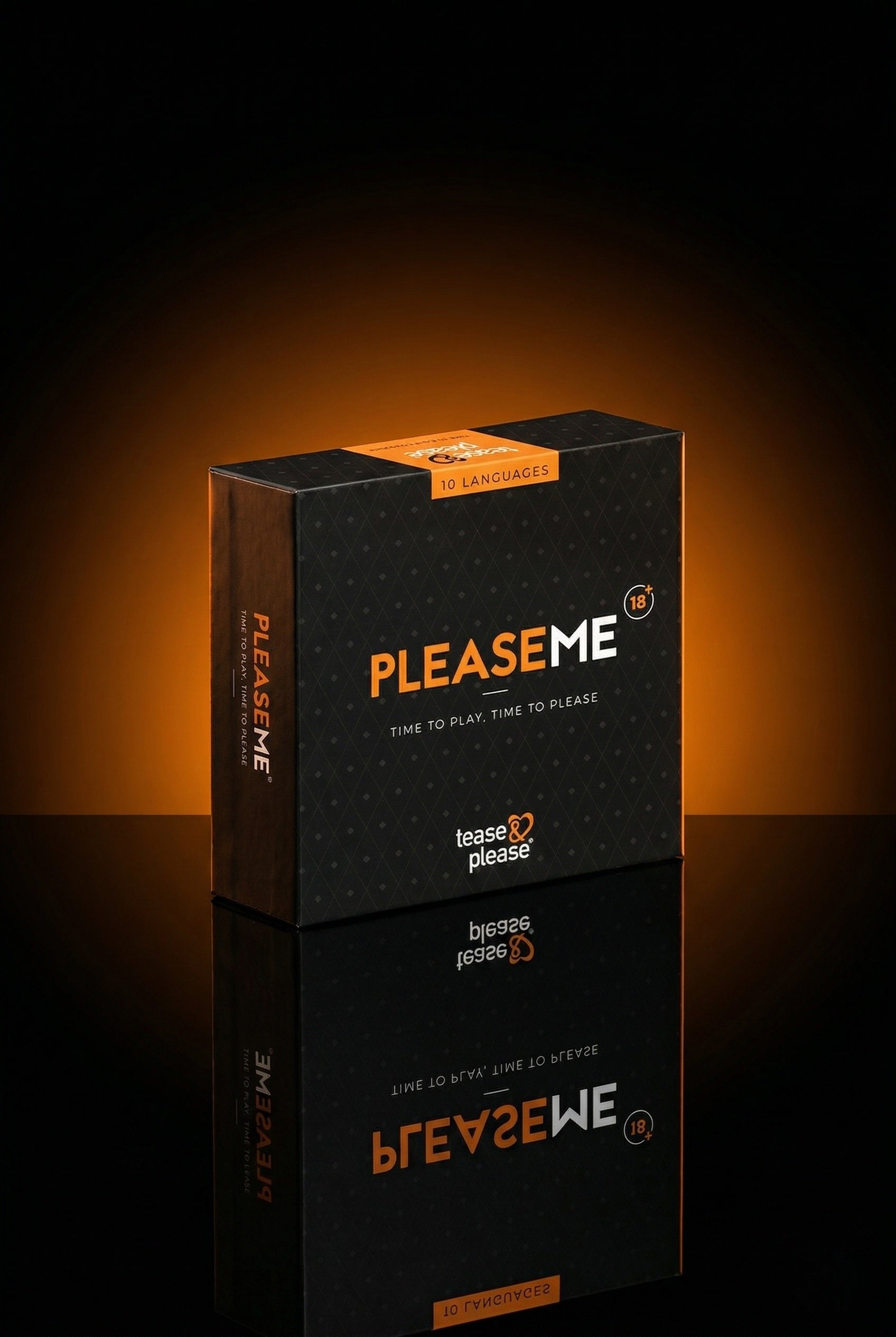 Jeu érotique BDSM couples PleaseMe Tease Please bandeau yeux menottes plumeau chatouilles 6 cartes missions soumission domination +18 ans
