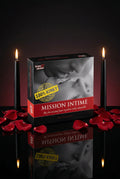 Jeu érotique couples Mission Intime Edition Kinky Tease Please 240 cartes questions missions 3 niveaux intensité BDSM bondage +18 ans