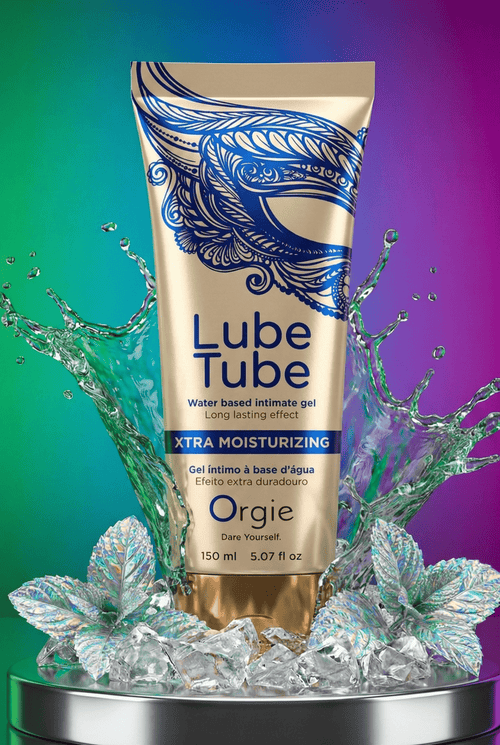 Lubrifiant intime hydratant Orgie Xtra Moisturizing base eau neutre inodore longue durée 150 ml compatible sextoys préservatifs fabriqué Portugal