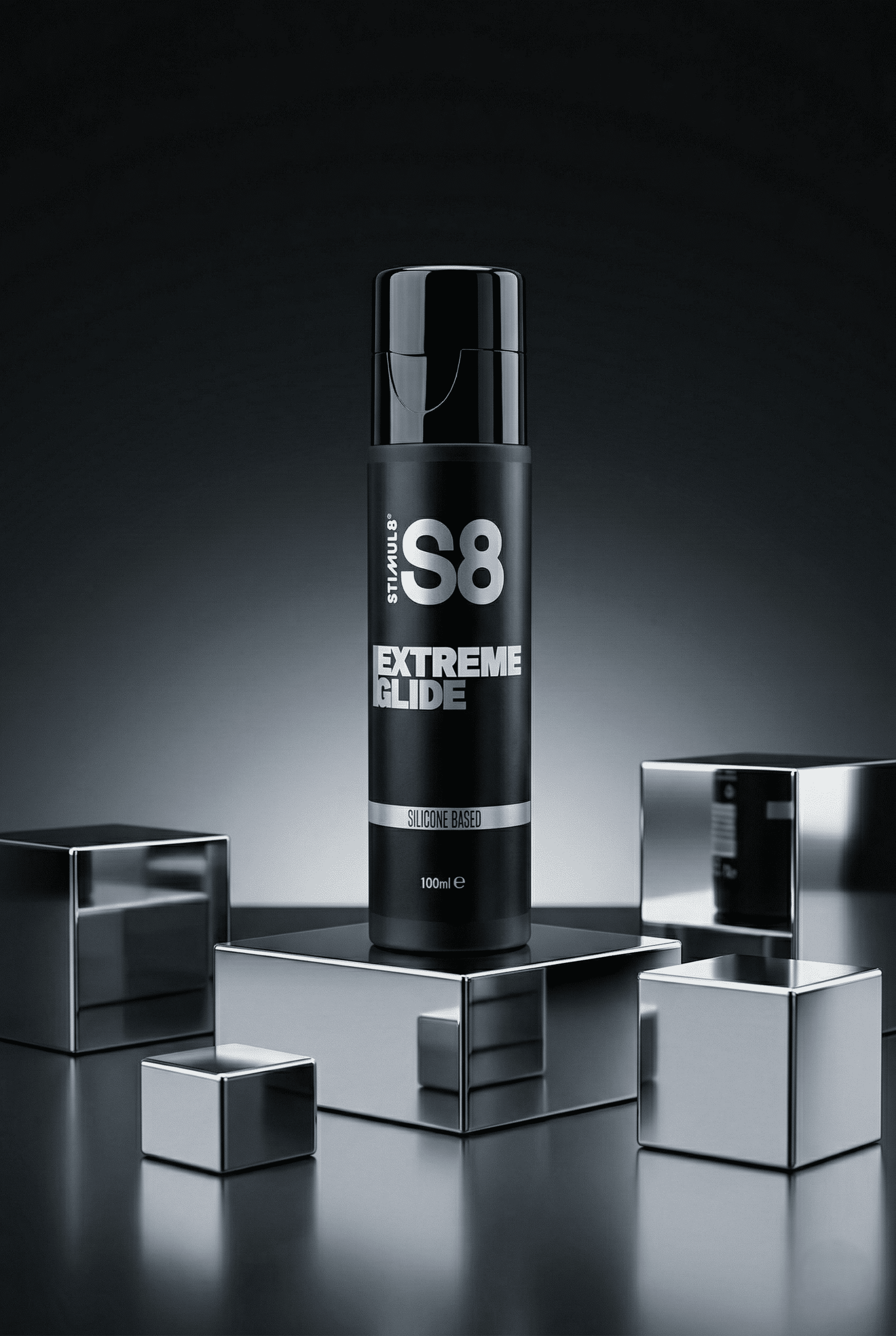 Lubrifiant silicone extrême S8 Stimul8 Laureth-9 effet relaxant désensibilisant ultra glissant longue durée 100 ml fabriqué Allemagne compatible préservatifs