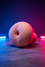 Masturbateur anal réaliste premium Real Bumpy Ass de Shake en élastomère Real Skin Touch 3D taille réelle fabriqué en Belgique