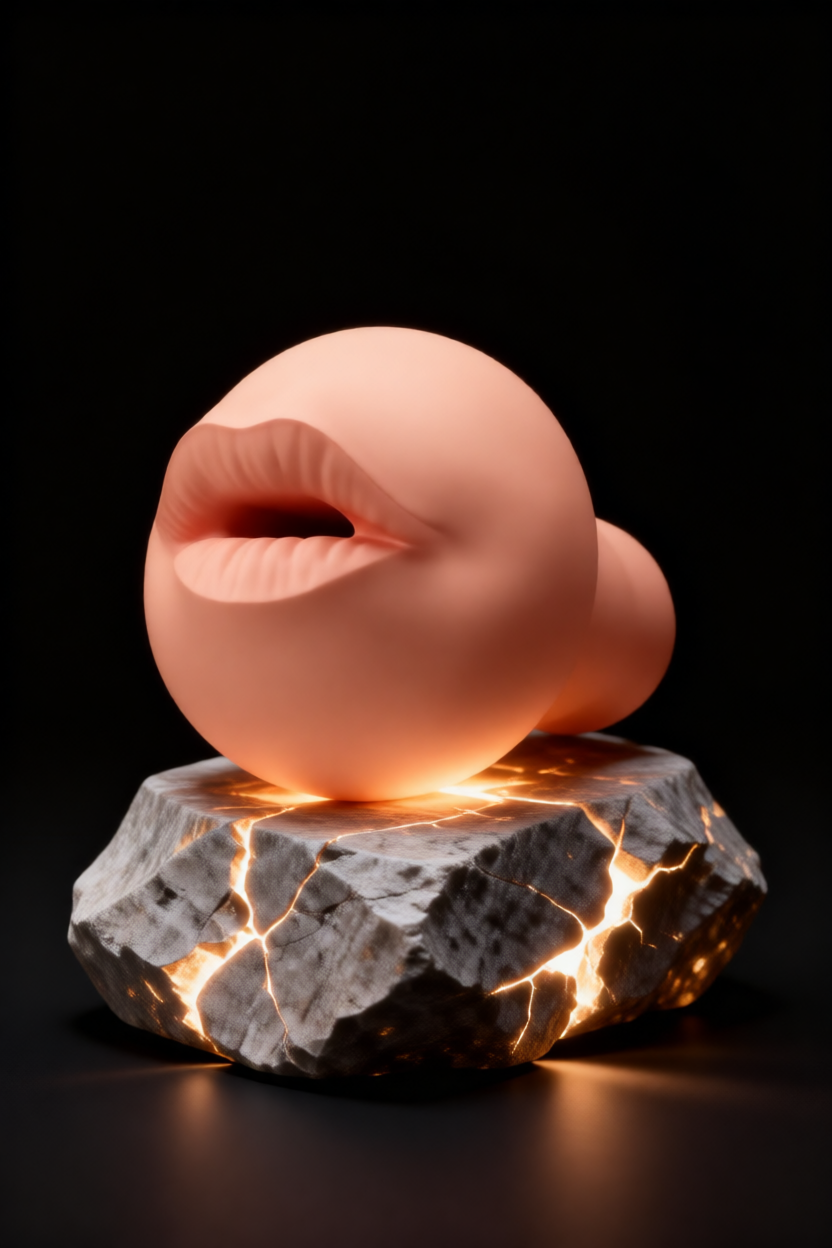 Masturbateur bouche réaliste Realistic Blow Job de Shake en élastomère Real Skin Touch 3D taille réelle fabriqué en Belgique