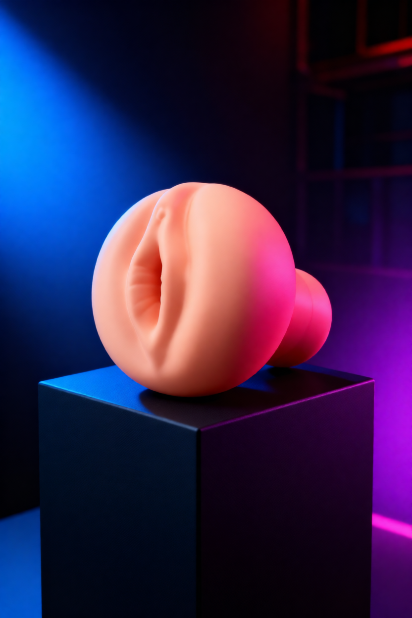 Masturbateur vaginal premium Real Tight Pussy de Shake en élastomère Real Skin Touch canal étroit texturé 3D fabriqué en Belgique