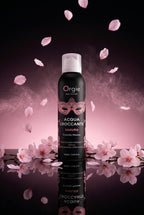 Mousse massage effervescente croquante Acqua Croccante Sakura Orgie fleur de cerisier japonais hydratante 150 ml fabriqué Portugal usage externe