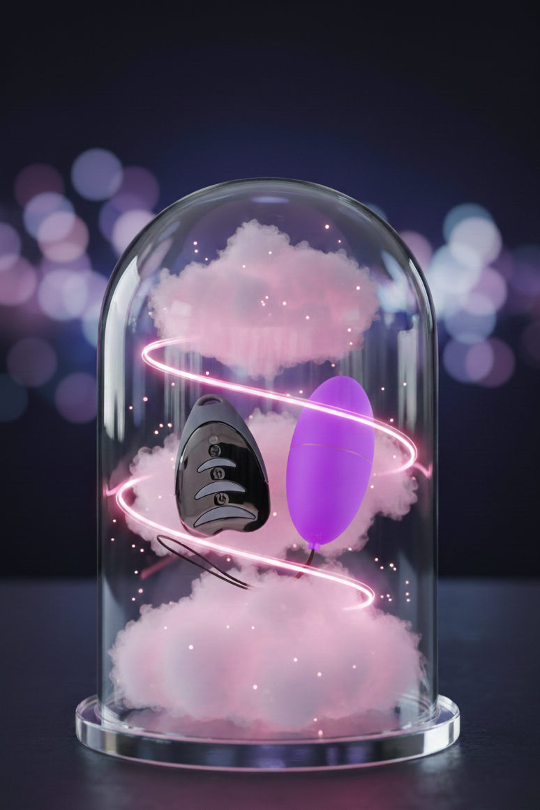 Œuf vibrant télécommandé violet Magic Egg 3.0 d'Alive en silicone doux avec 10 modes de vibration silencieux et étanche