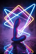 Plug anal vibrant tapotements Galaxy Hueman silicone ABS prostate périnée IPX7 rechargeable USB