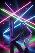  Plug anal vibrant 3 en 1 Black Hole Hueman cockring stimulateur périnée prostate télécommande 10 modes silicone