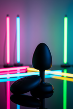 Plug anal vibrant télécommandé Geisha Plug Infinite de Dorcel en silicone doux avec technologie magnétique et 7 modes de rotation