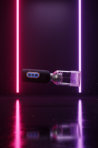 Pompe pénis vibrante CS07 Cruizr succion 5 vitesses vibration cylindre transparent TPE ABS rechargeable USB 70 min sans phtalates