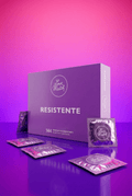 Préservatif extra-épais résistant Love Match Resistente latex 85 µm 53 mm 193 mm lubrifié avec réservoir sexe anal boîte 144 certifié CE