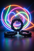 Set 3 cockrings extensibles Babooom Wooomy TPE sans phtalates érection prolongée noir
