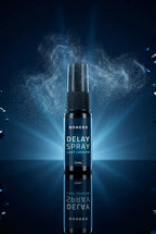 Spray retardant éjaculation Boners Delay Spray millepertuis avoine menthyl lactate 15 ml format discret compatible préservatifs