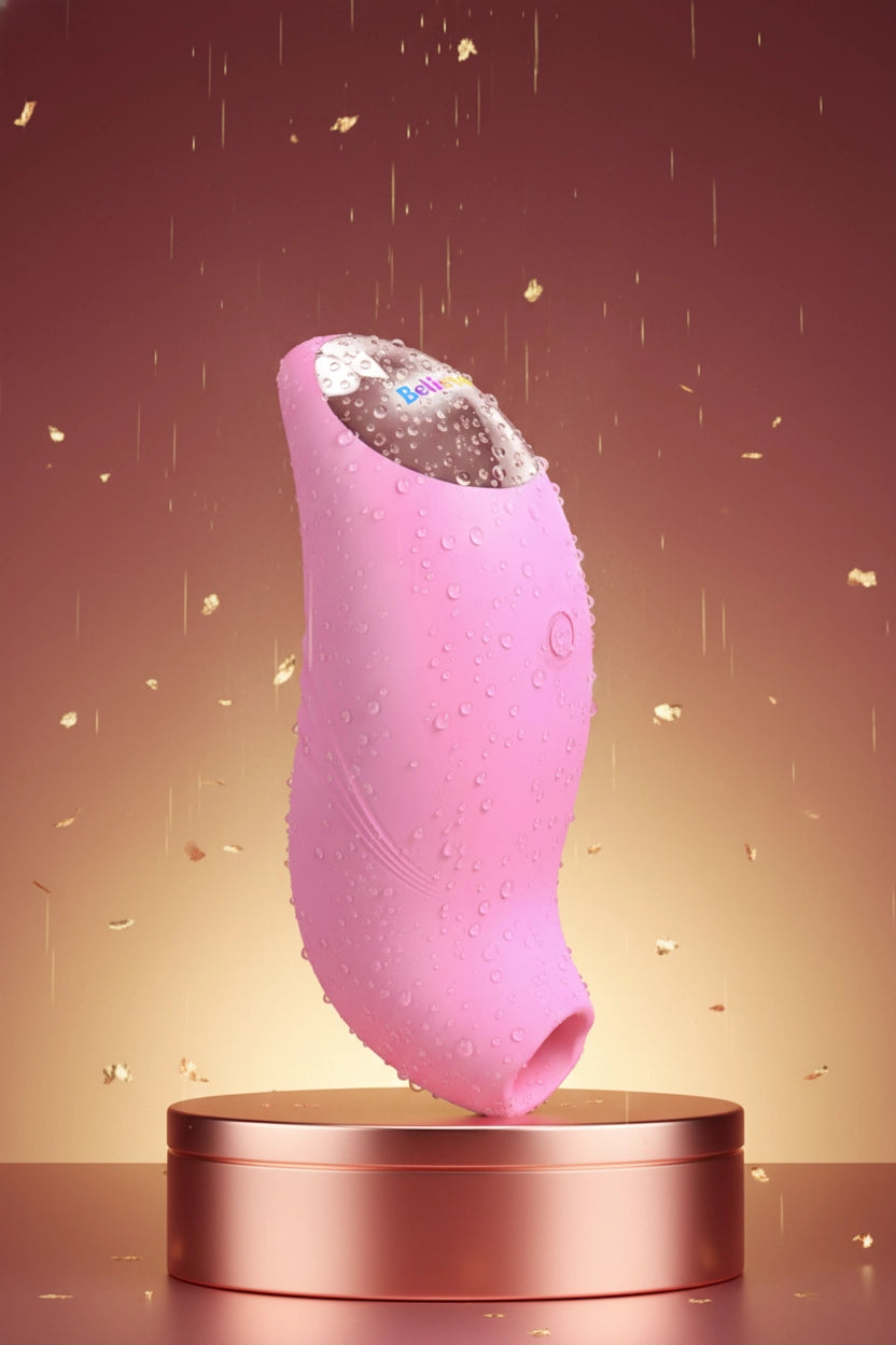 Stimulateur clitoridien Love To Love Believer rose Flapping Technology langue souple 3 types mouvements 5 intensités écran rétroéclairé format voyage silicone ABS étanche IPX7 rechargeable USB autonomie 1h25