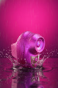 Stimulateur clitoridien Love To Love Kisscool rose iridescent berry technologie Flapping sur doigt 10 modes tapotement sans contact silicone ABS sans phtalates étanche IPX5 rechargeable USB format voyage 5,8x3,5cm