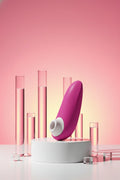 Mini stimulateur clitoridien Womanizer Starlet 3 technologie Pleasure Air sans contact 6 niveaux intensité tête succion amovible silicone hypoallergénique sans phtalates silencieux étanche IPX7 rechargeable USB magnétique 11,7x4,6cm
