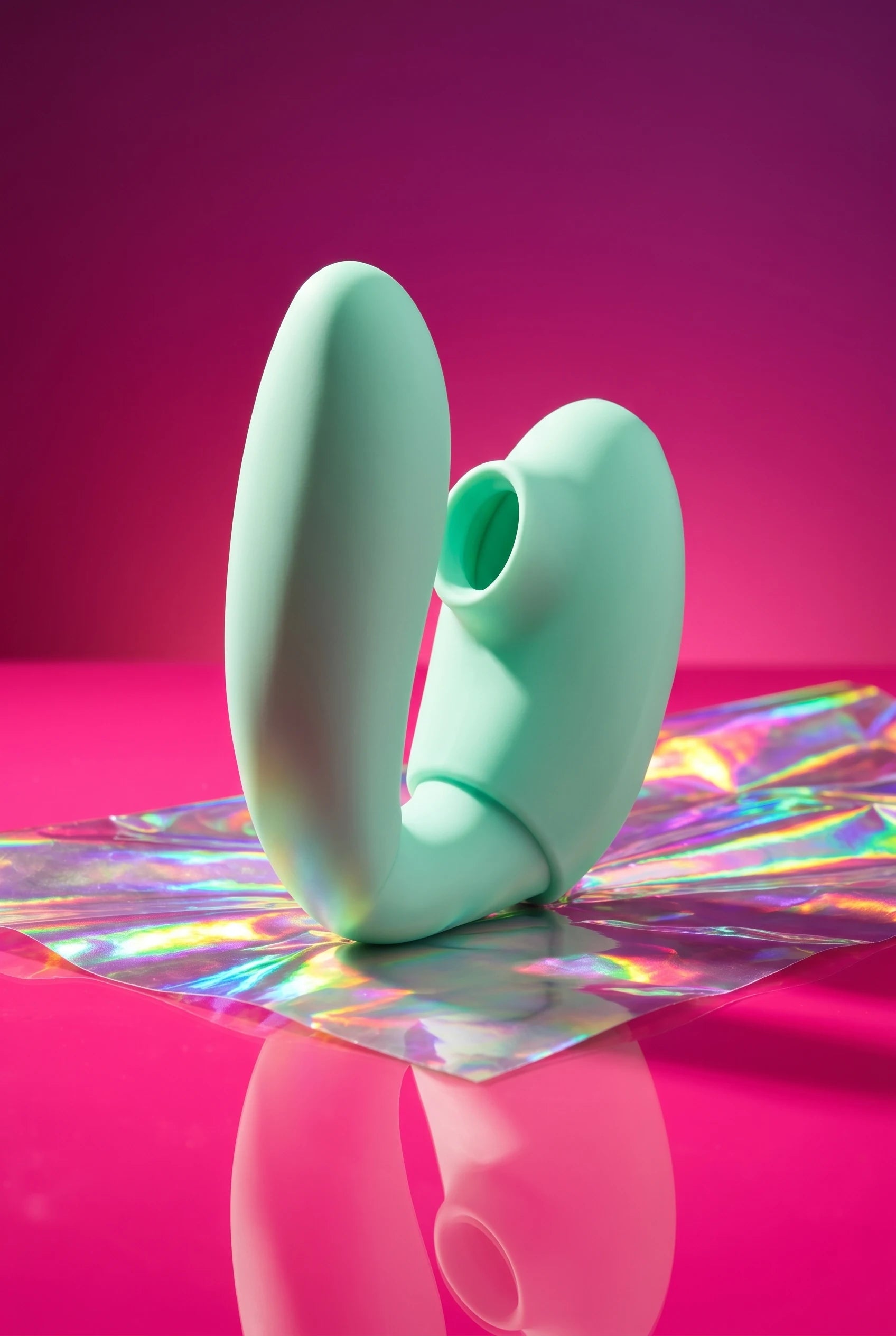 Stimulateur couple double vaginale clitoridienne Couples Foreplay Enhancer Xocoon silicone hypoallergénique 2 moteurs 7 modes rechargeable USB étanche IPX7