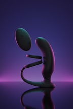 Stimulateur prostatique cockring Double Game Love to Love télécommande sans fil 9 modes silicone extensible rechargeable USB