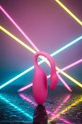 Vibromasseur connecté rose entraîneur Kegel Magic Flamingo Max de Magic Motion en silicone hypoallergénique avec application smartphone