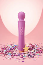 Wand incurvée puissante The Curved Wand Xocoon silicone tête flexible poignée ergonomique 13 modes vibration rechargeable étanche IPX6